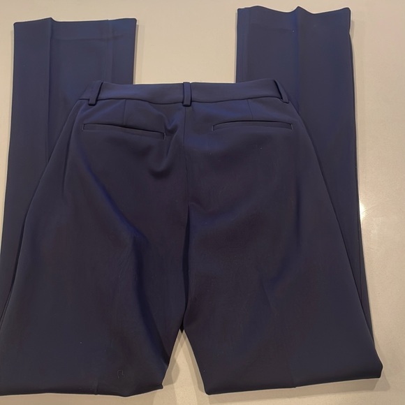 Express Navy Blue Columnist Barely Boot - Picture 2 of 3